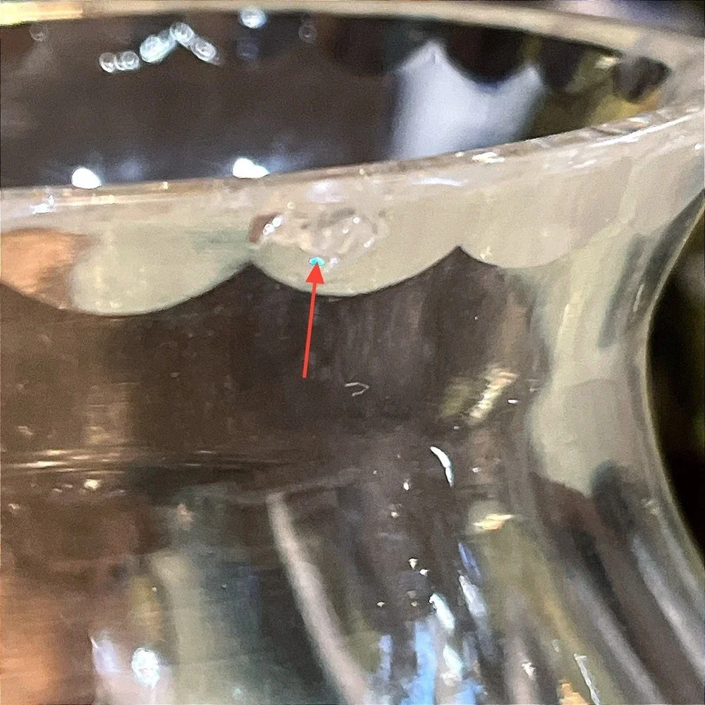 Made In Poland Julia 24% Hand Cut Lead Crystal Hurricane Candle~Set Of 2*